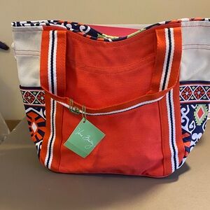 NWT VERA BRADLEY COLORBLOCK TOTE
